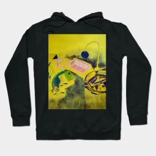 Yellow Interior Painting Hoodie